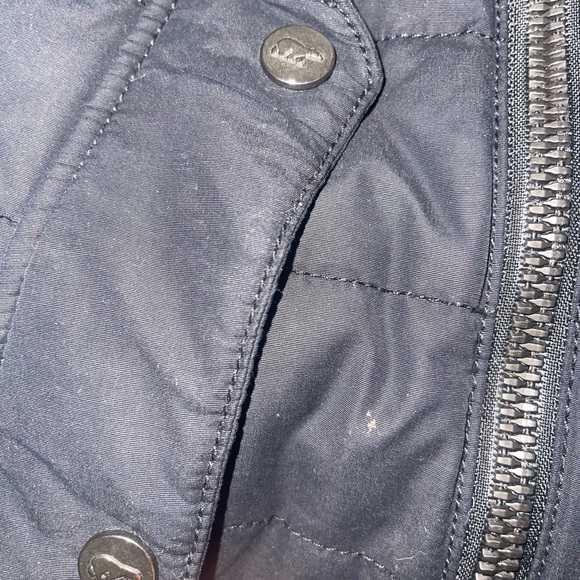 Sorel black goose down moto jacket. - Picture 9 of 16